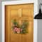 16" Easter Bunny & Mixed Floral Wall Hanging Décor